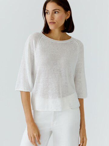 OUI Pullover in Weiß: Vorderseite