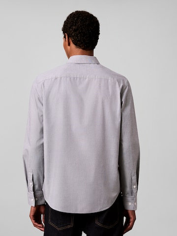 Calvin Klein Regular fit Button Up Shirt in Blue