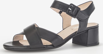 GABOR Sandal in Black: front