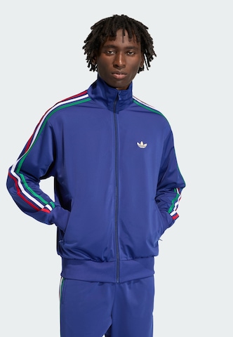 Veste de survêtement 'Firebird' ADIDAS ORIGINALS en bleu : devant