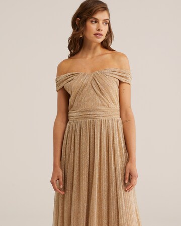 WE FashionVečernja haljina - zlatna boja