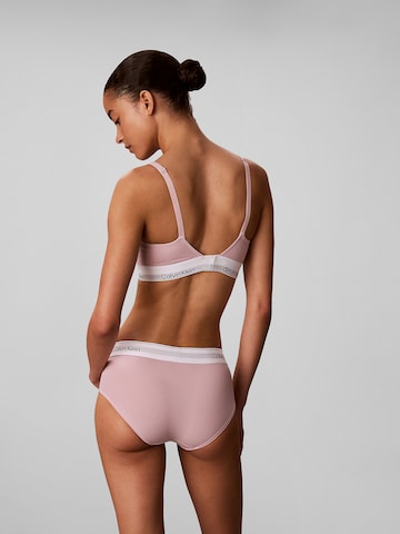 Calvin Klein Triangel BH in Roze