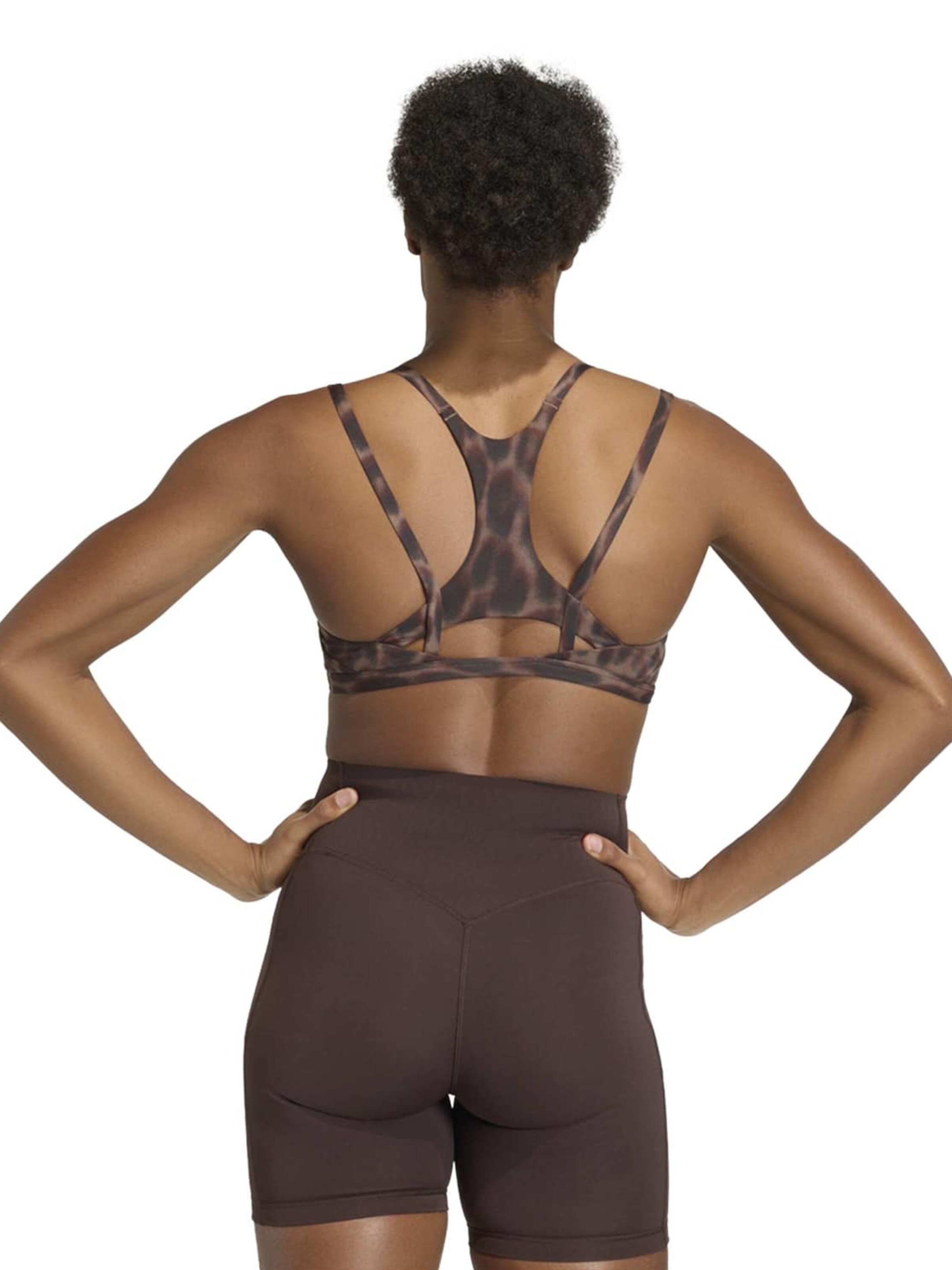 ruda ADIDAS PERFORMANCE Biustjė Sportinė liemenėlė 'Optime'