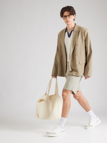 JACK & JONES Normalny krój Chinosy 'JPSTACE' w kolorze szary