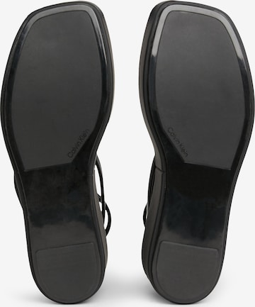 Calvin Klein Remienkové sandále - Čierna