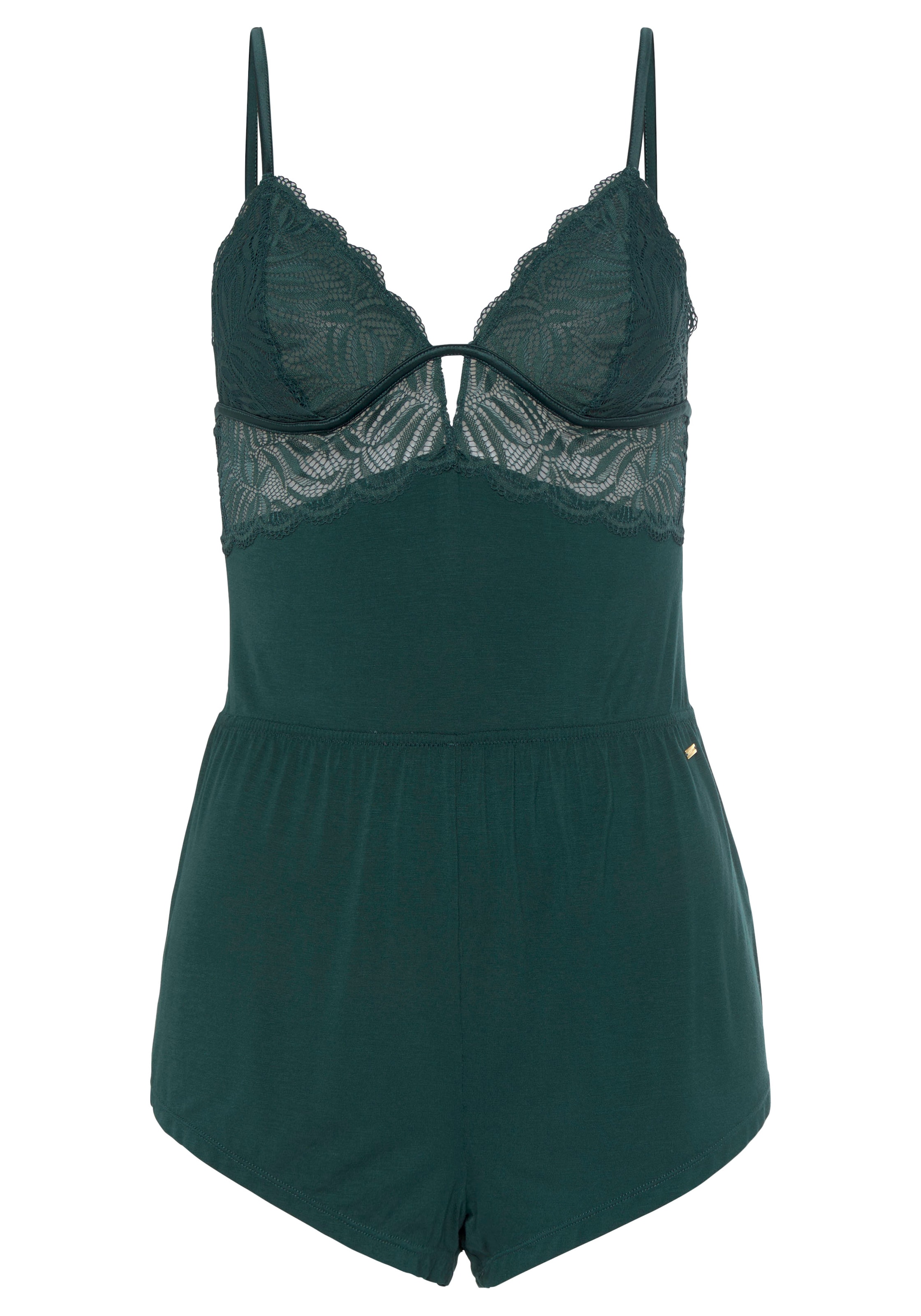 LASCANA Bodysuit in Green: front