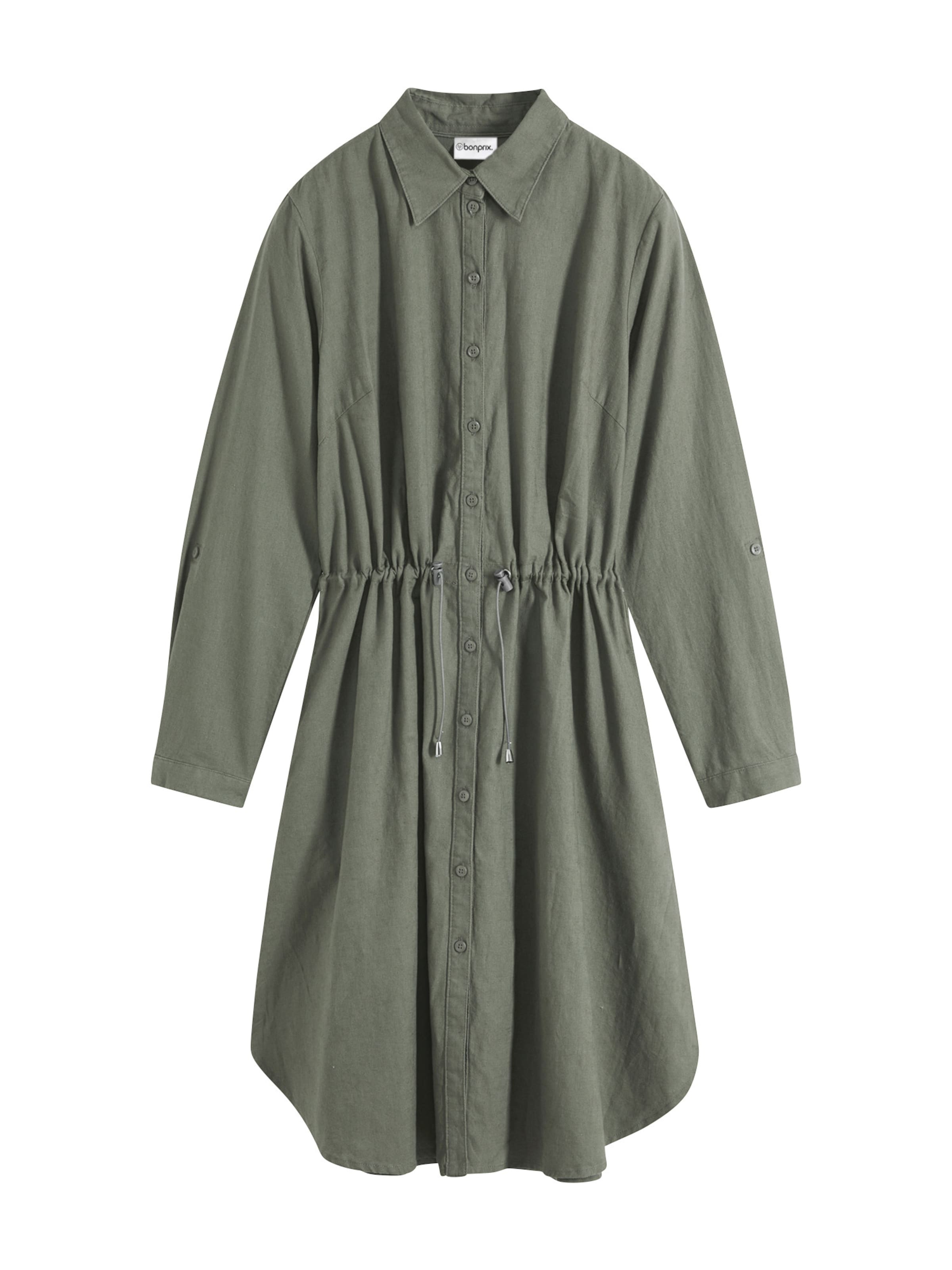bonprix Kleid in Grün: Vorderseite