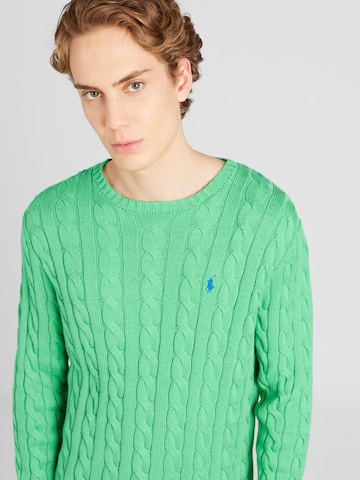 Regular fit Pullover 'DRIVER' di Polo Ralph Lauren in verde