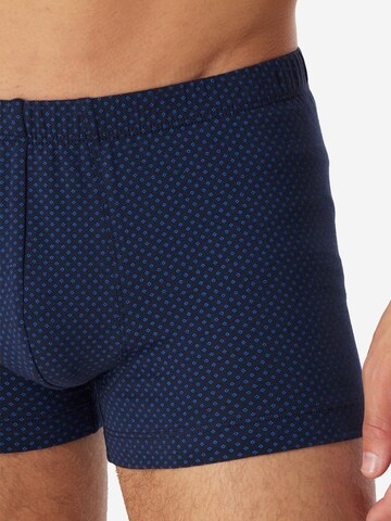 SCHIESSER Boxer shorts 'Cotton Casual Organic Cotton' in Blue