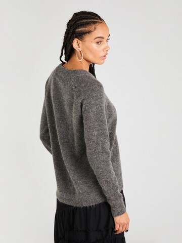 Pull-over 'Lulu' SELECTED FEMME en gris