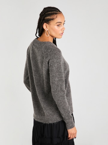 Pull-over 'Lulu' SELECTED FEMME en gris