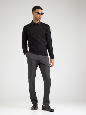 BOSS - regular Pantalón de pinzas 'Genius' en gris