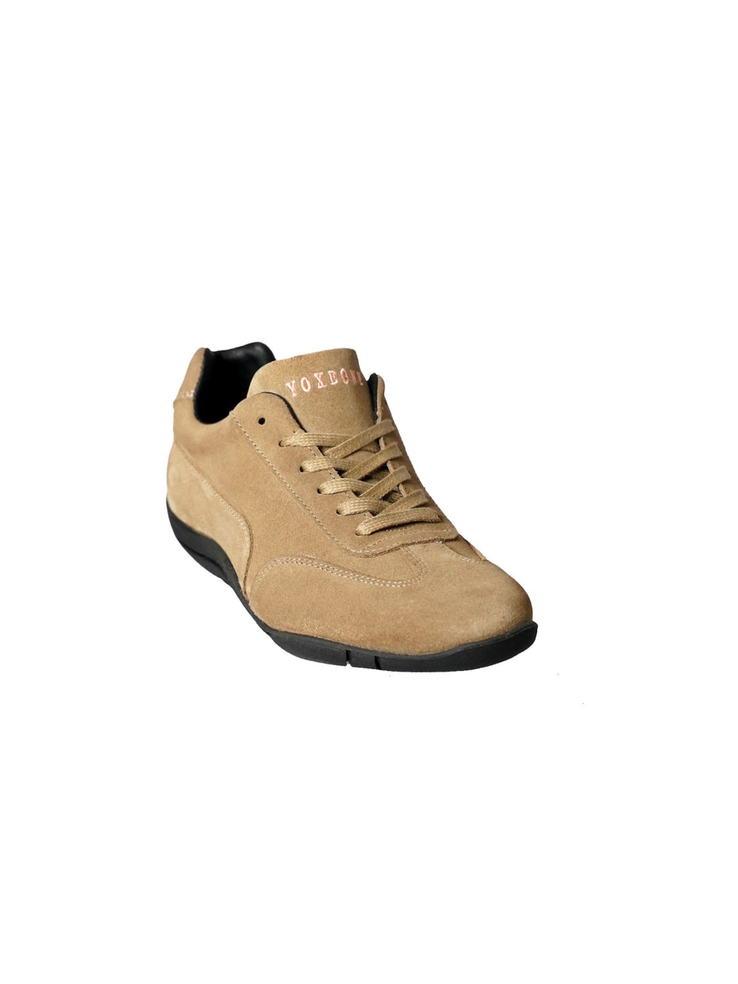Yoxeone - Zapatos con cordón 'Helle' en beige: frente