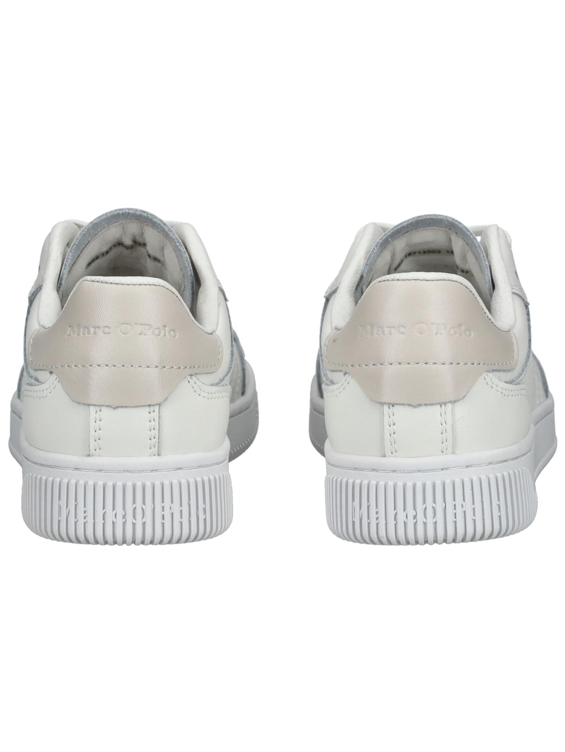 Marc O'Polo Rövid szárú sportcipők 'Sandra' - fehér