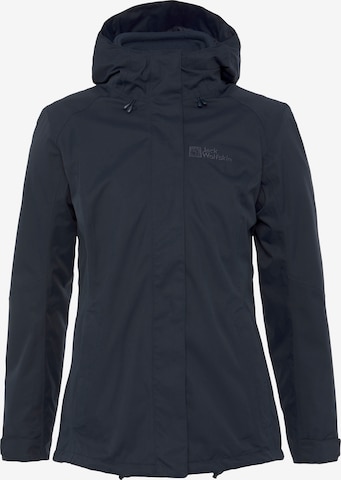 JACK WOLFSKIN Outdoor Jacket in Blue: front