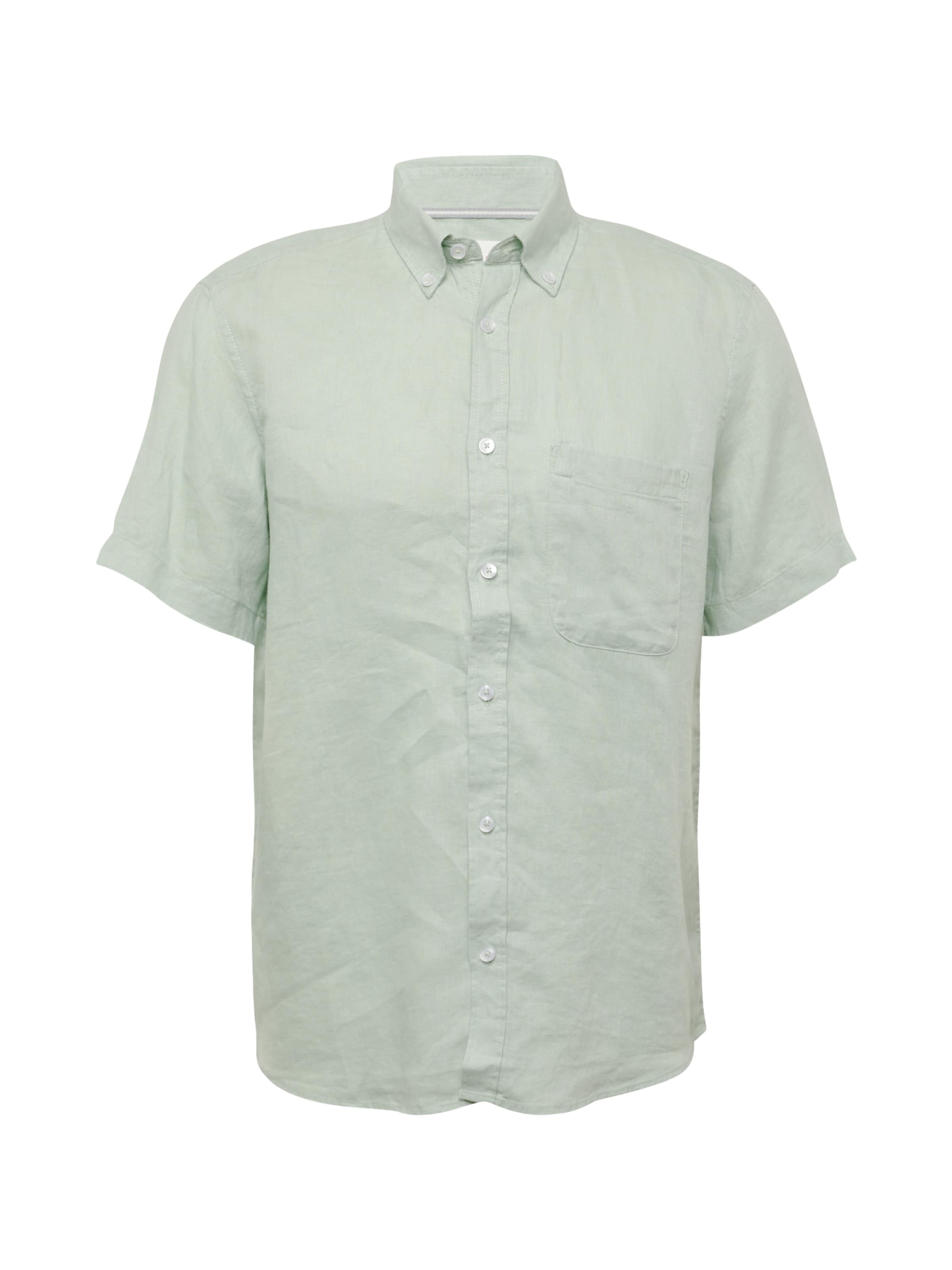 s.Oliver Regular fit Overhemd in Groen: voorkant