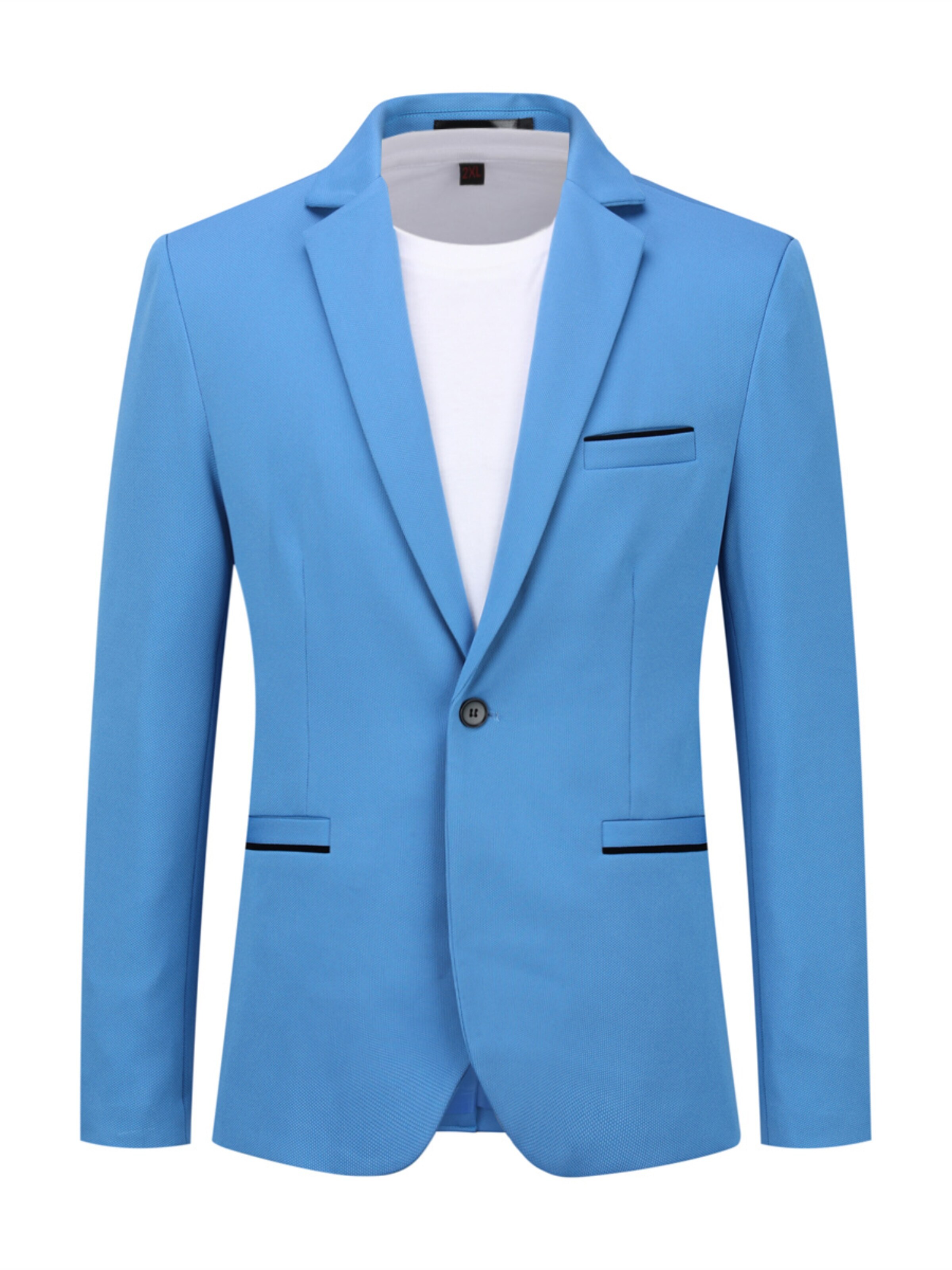 YOUTHUP Slim fit Suit 'Einheit' in Blue