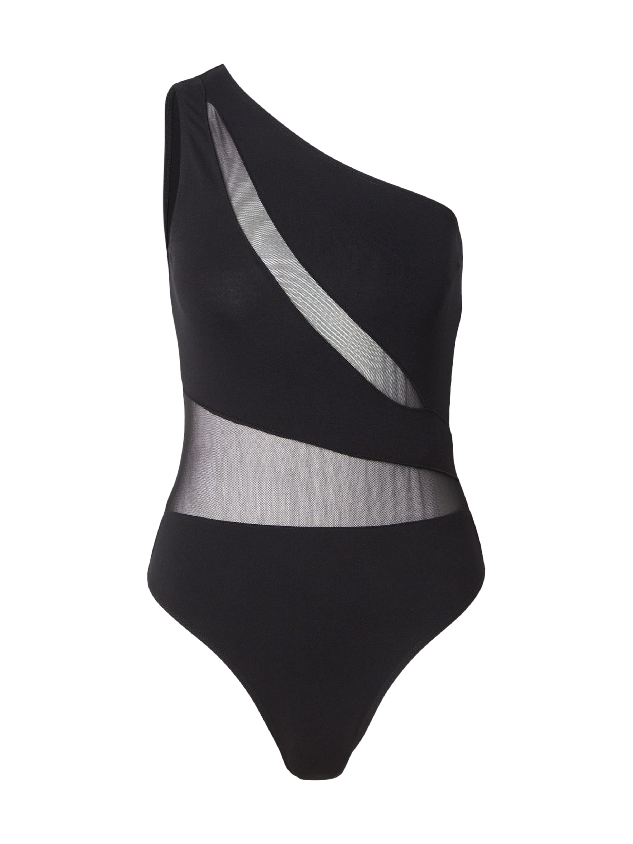 ABOUT YOU Shirtbody 'Liliane' in Schwarz: Vorderseite