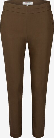Morgan - Slimfit Pantalón en marrón: frente