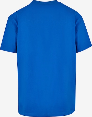 Merchcode T-Shirt 'Tennis Love, Sweat' in Blau