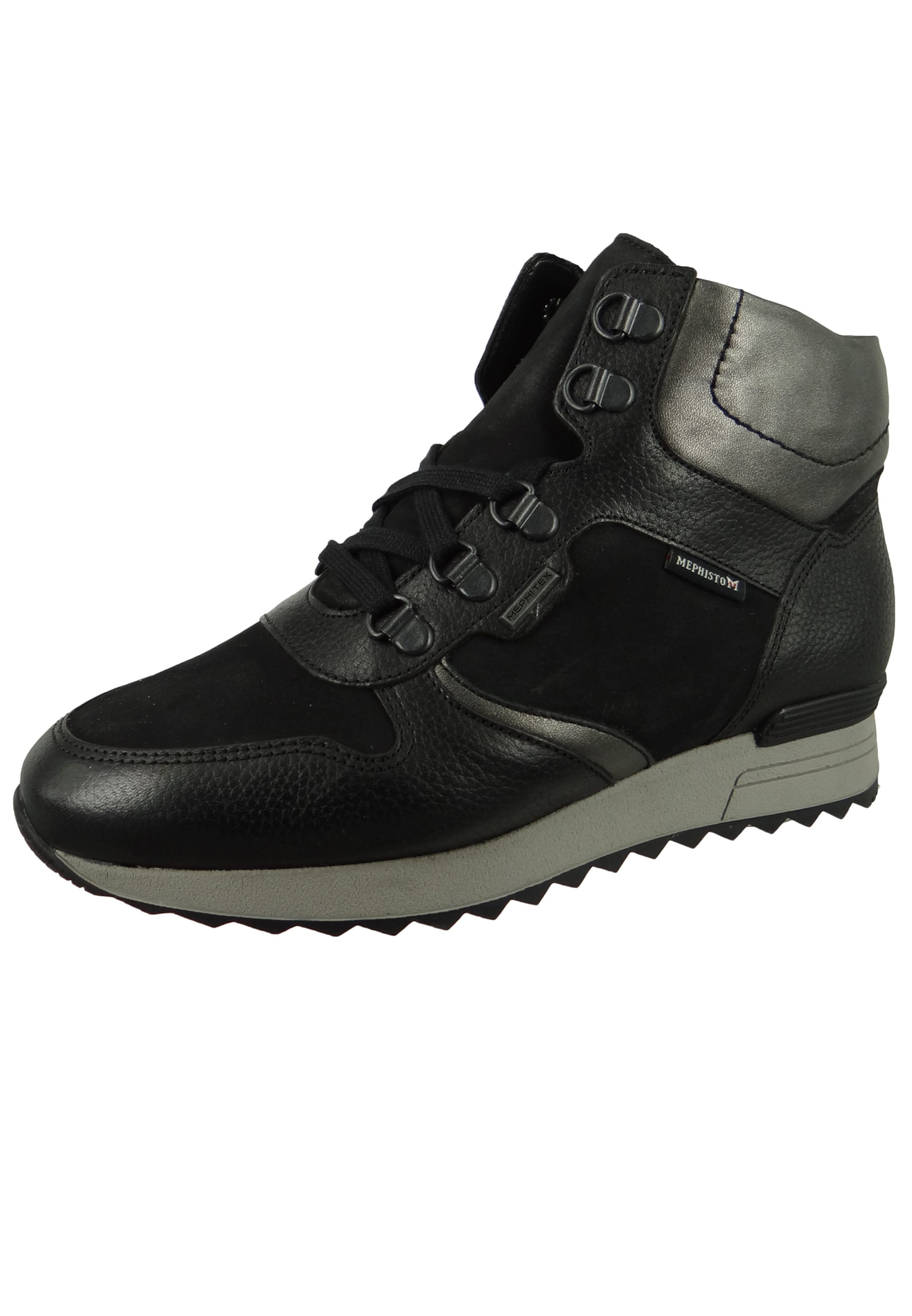 MEPHISTO Schnürstiefelette 'Tilda' in Schwarz: Vorderseite