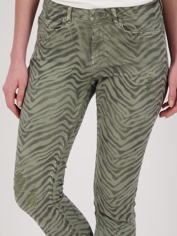 Coupe slim Pantalon monari en vert