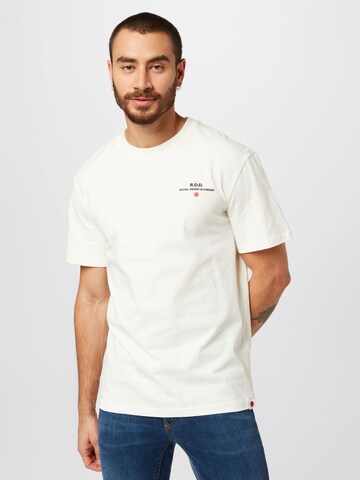 T-Shirt ' EDDY' R.D.D. ROYAL DENIM DIVISION en beige : devant