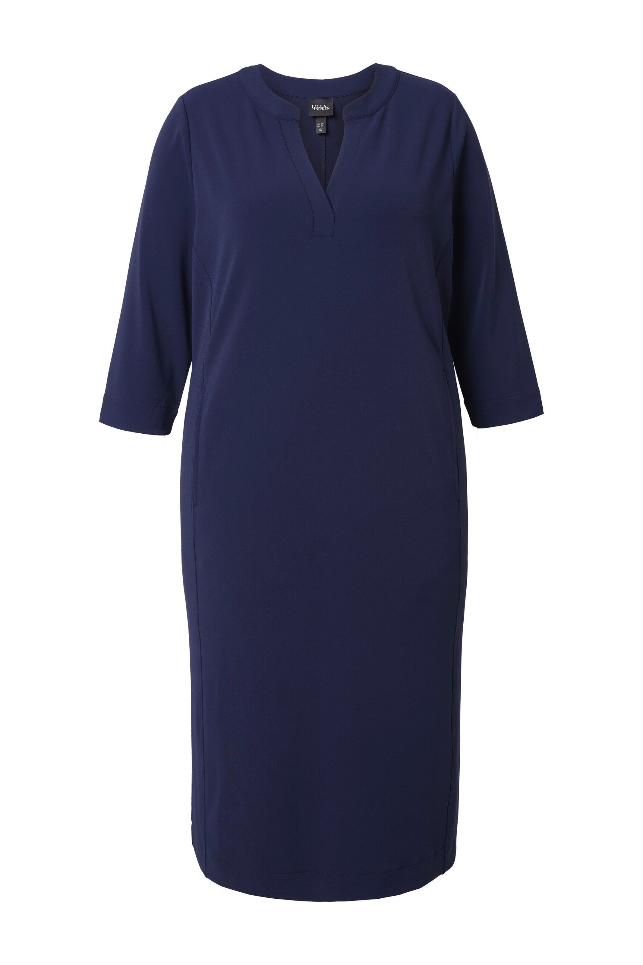 Ulla Popken Jurk in Blauw: voorkant