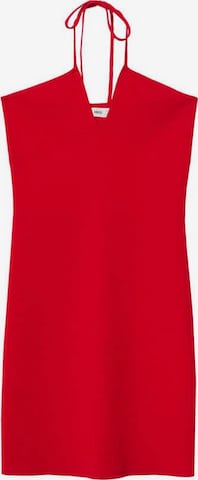 MANGO Knitted dress 'Alberta' in Red: front