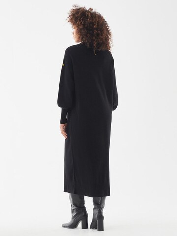 Barbour International Knitted dress 'Aprila' in Black