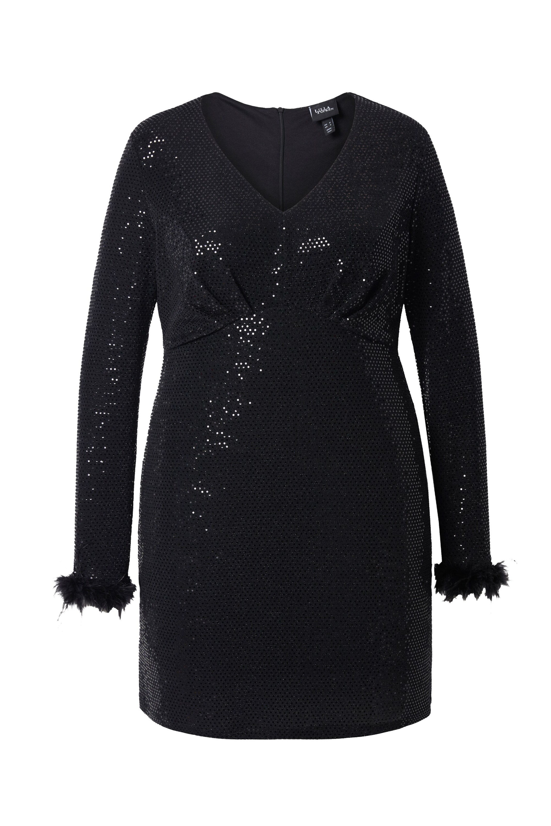 Ulla Popken Cocktail dress in Blue: front