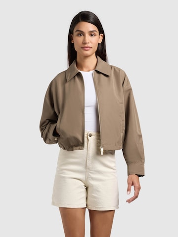 khujo - Chaqueta de entretiempo 'Tovee' en marrón: frente