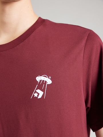 CONVERSE Koszulka 'OOTW' w kolorze czerwony