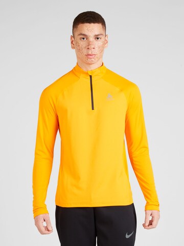 ODLO - Camiseta funcional 'Essential Ceramiwarm' en naranja: frente