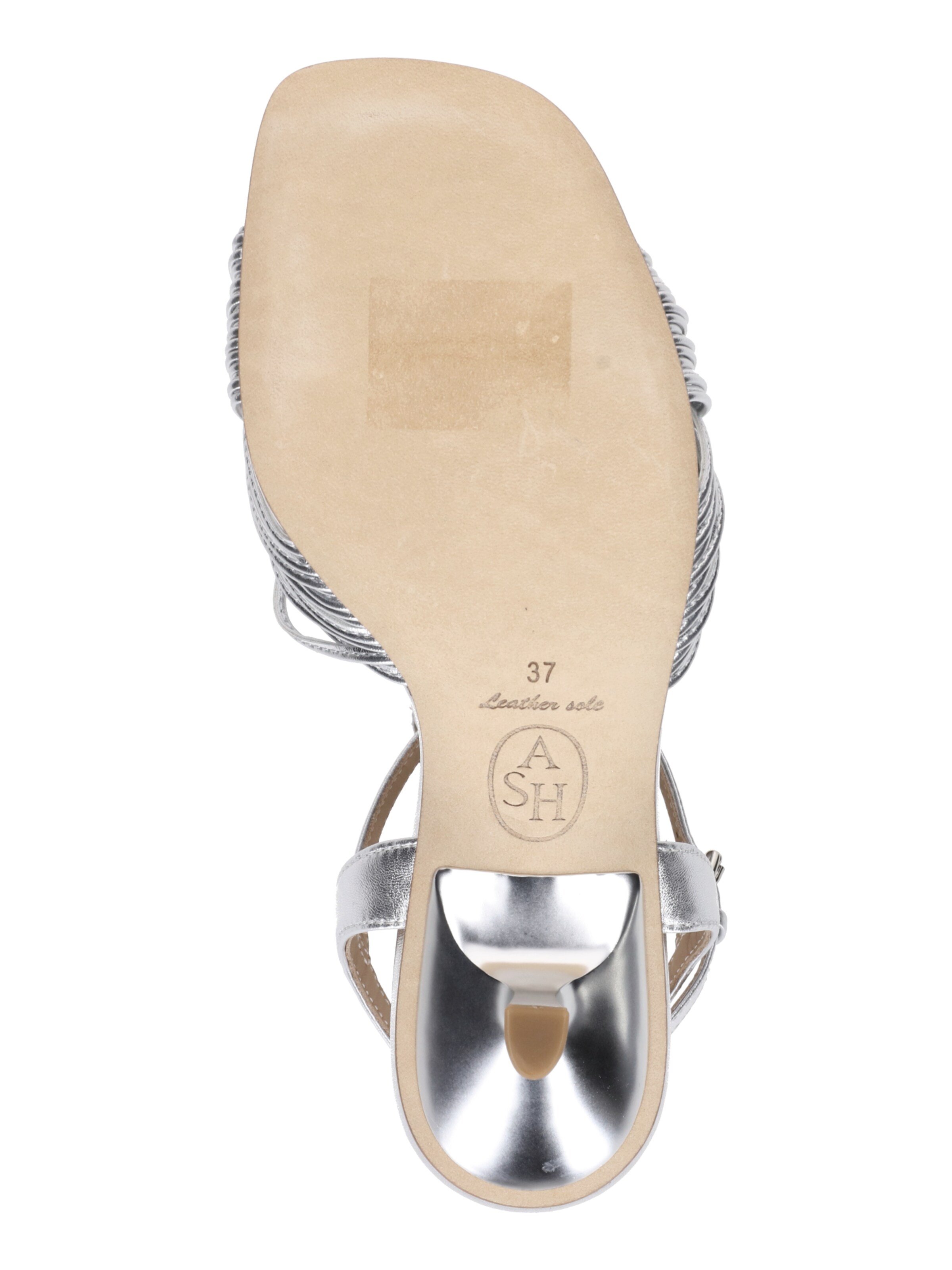 ASH Босоножки с ремешком 'JANIS' в Серебристый