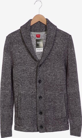 s.Oliver Sweater & Cardigan in S in Grey: front