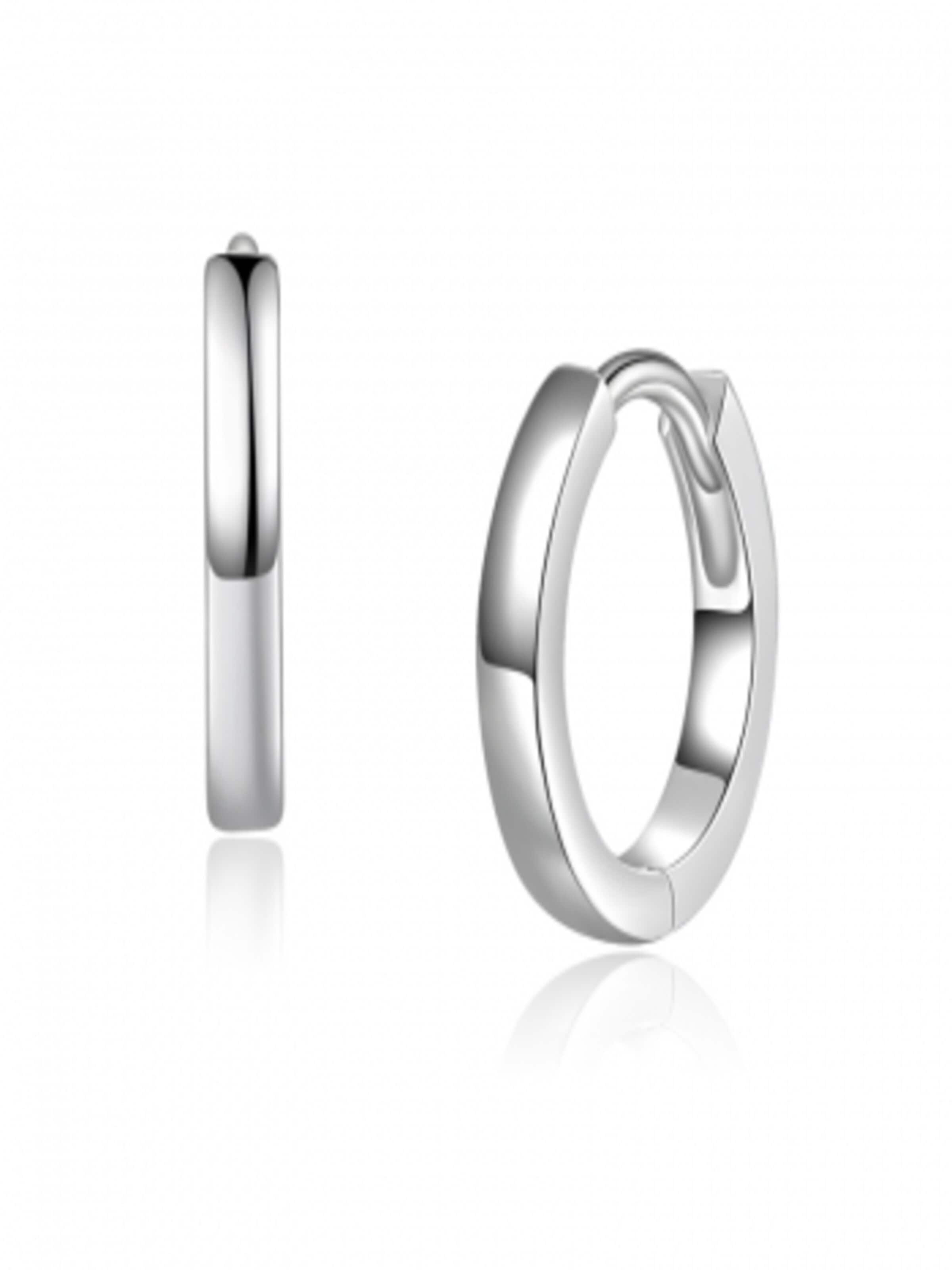 Fiocco Jewelry Earrings 'Cleo' in Silver: front