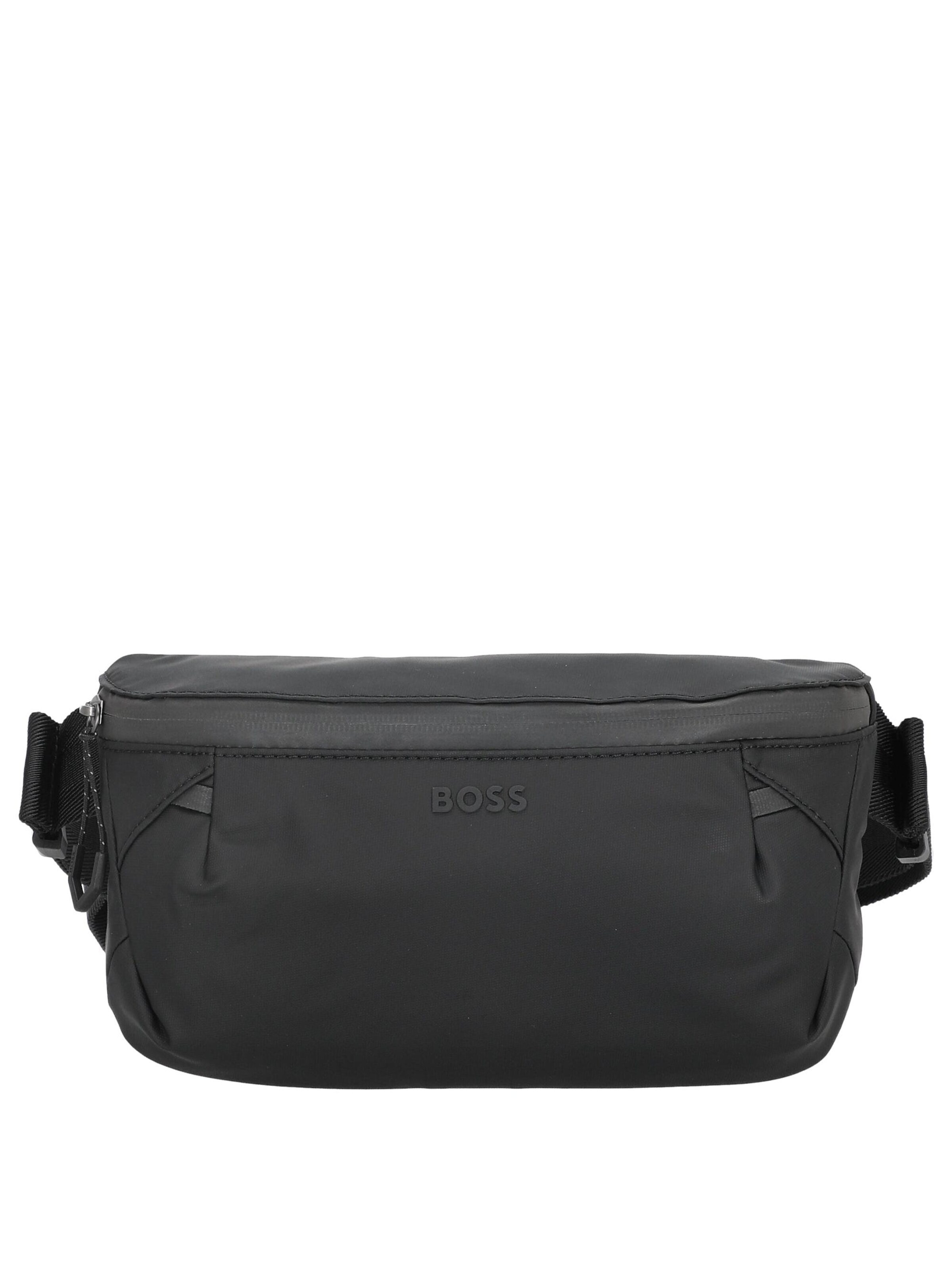HUGO BOSS Belt bag 'Stenson' in Black: front