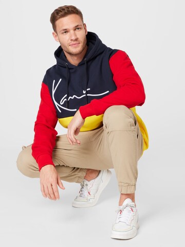 Karl Kani Sweatshirt 'Signature Block Teddy' in Mischfarben