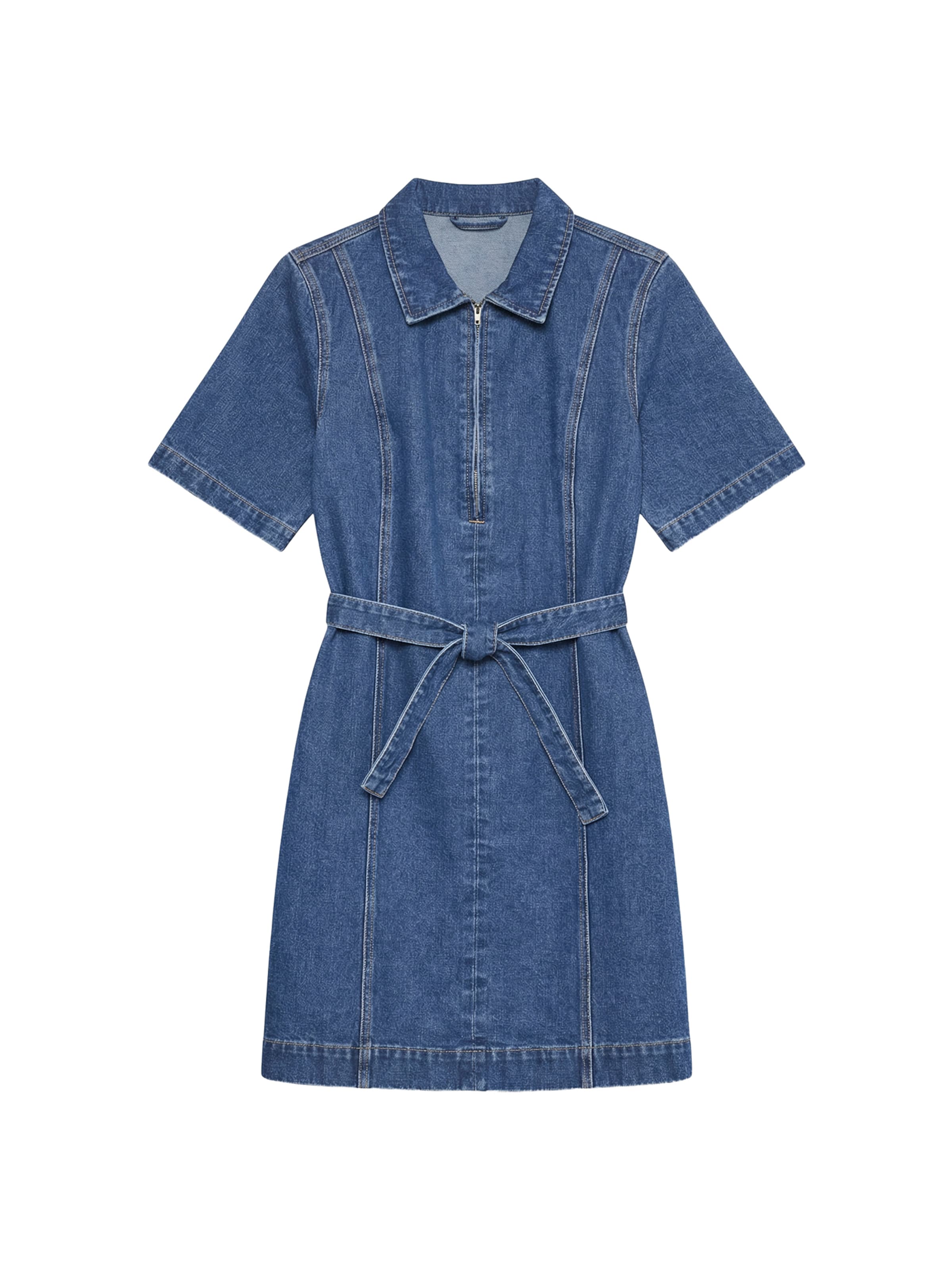 VERO MODA - Vestido camisero 'VMLOUISE' en azul: frente