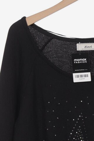 Zizzi Sweatshirt & Zip-Up Hoodie in L in Black