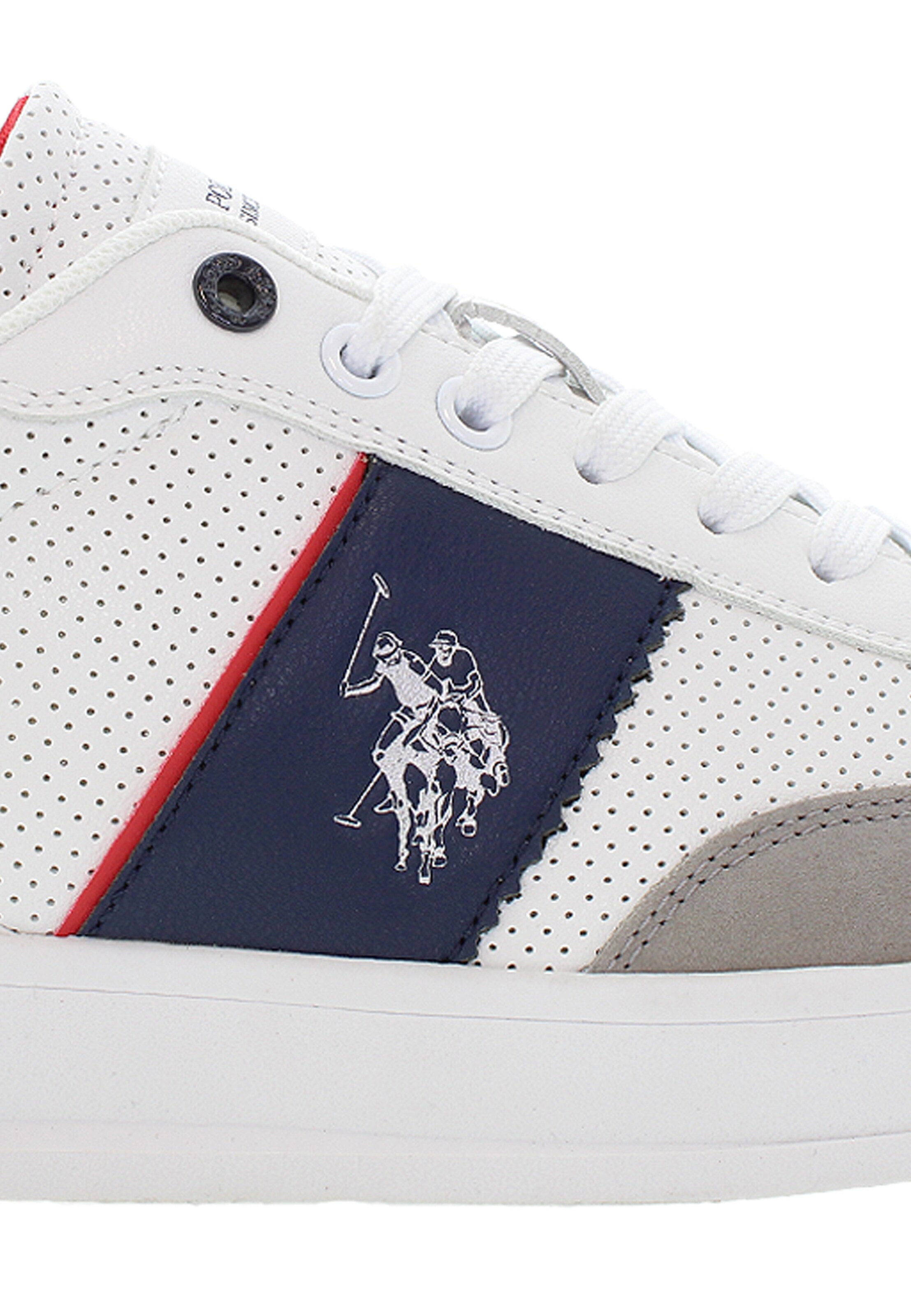 U.S. POLO ASSN. Sneakers laag 'Campy' in Wit