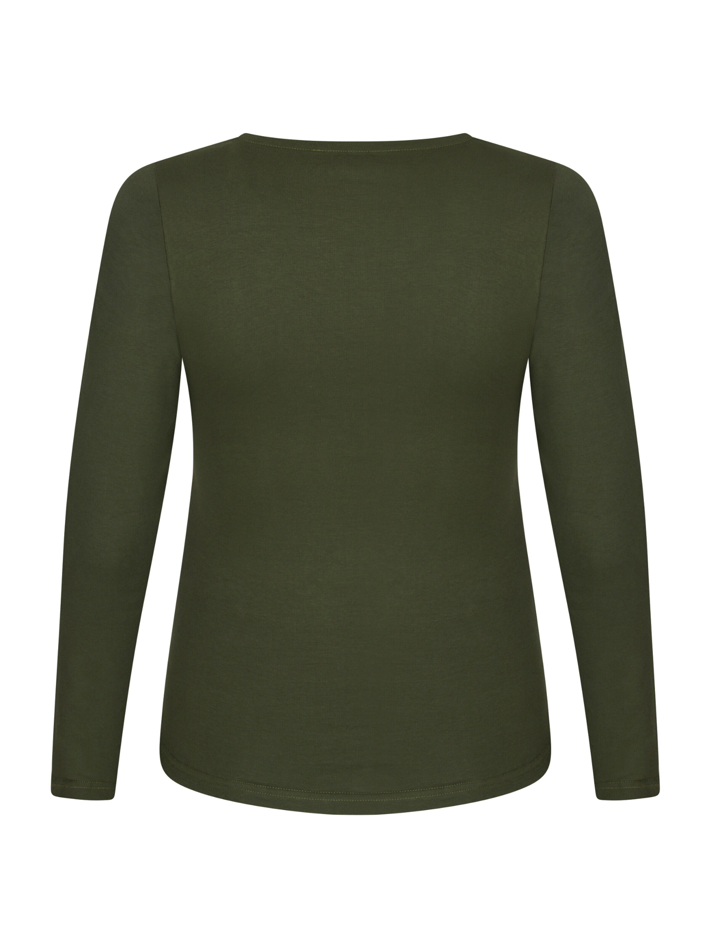 M.M.C. Shirt 'Langarm Basic Umstandsmode' in Green