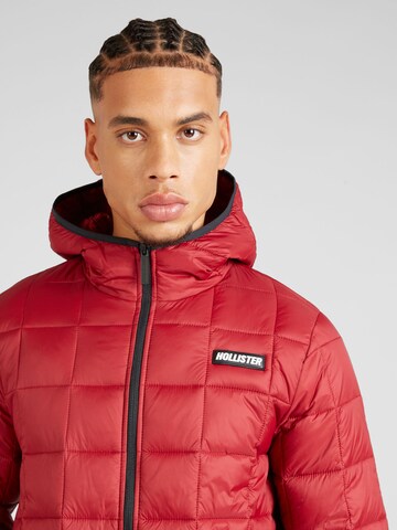 Veste mi-saison HOLLISTER en rouge