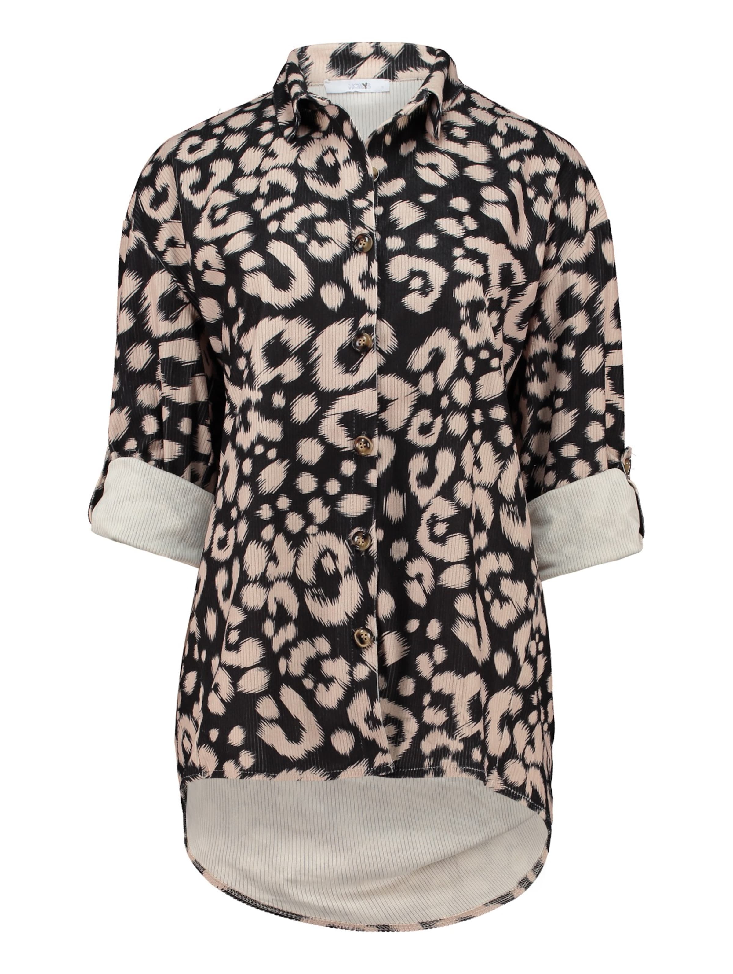 Hailys Μπλούζα 'Ch44ristina' σε μαύρο: μπροστά