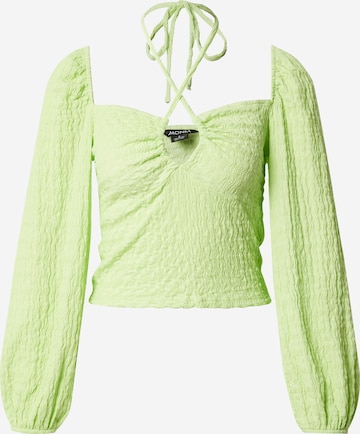 Monki Blouse in Green: front