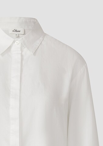 Chemisier s.Oliver en blanc