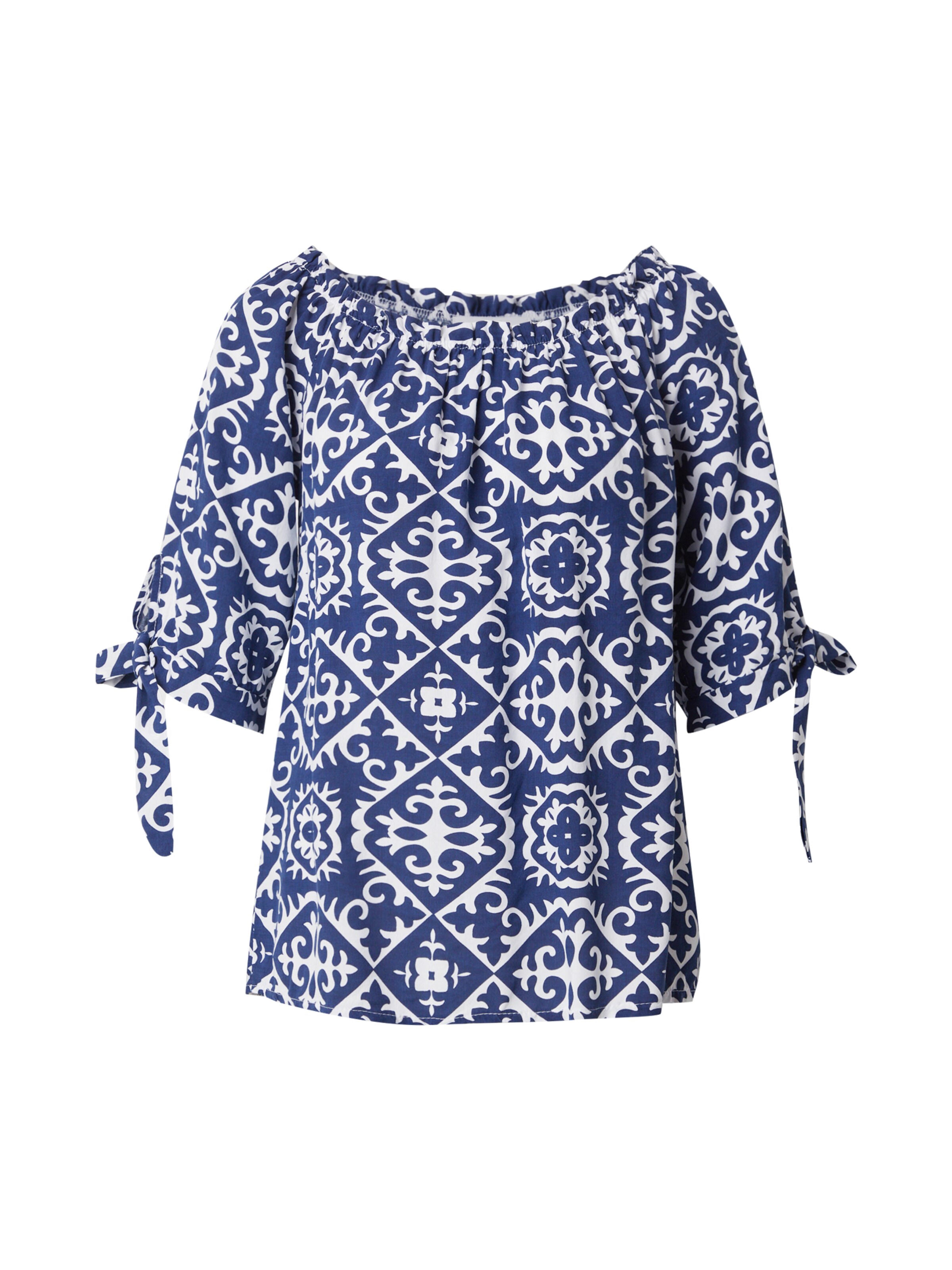 Camicia da donna 'Lo44tty' di Hailys in blu: frontale