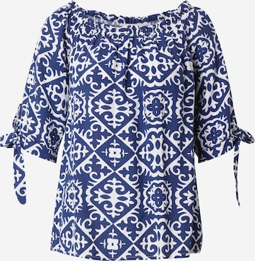 Hailys Bluse 'Lo44tty' in Blau: Vorderseite