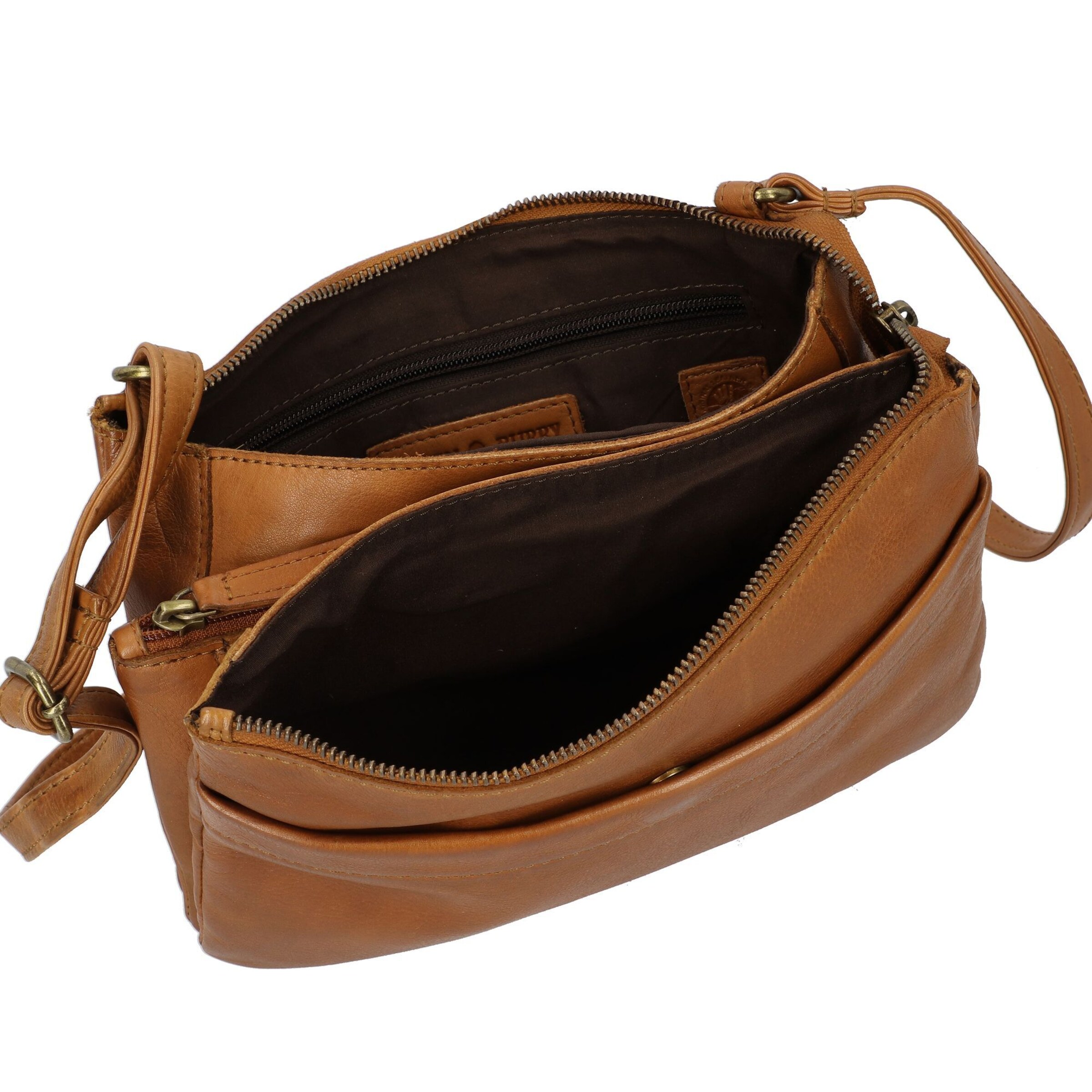 GREENBURRY Schoudertas 'Colombiana' in Bruin